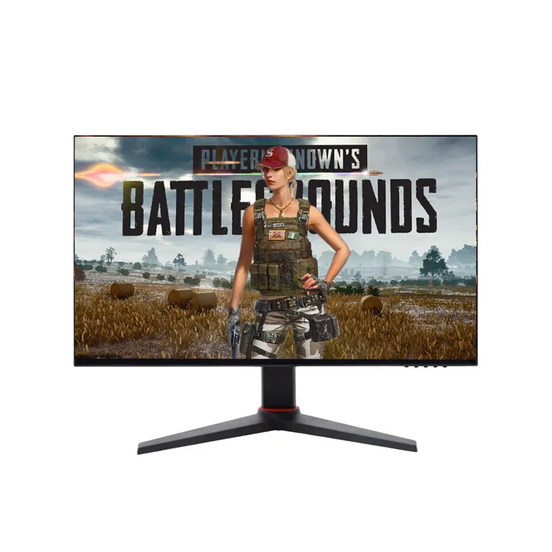 Cool design 2K 27 Inch Frameless Desktop Computer Gaming monit 144Hz with back led light / adjustable stand