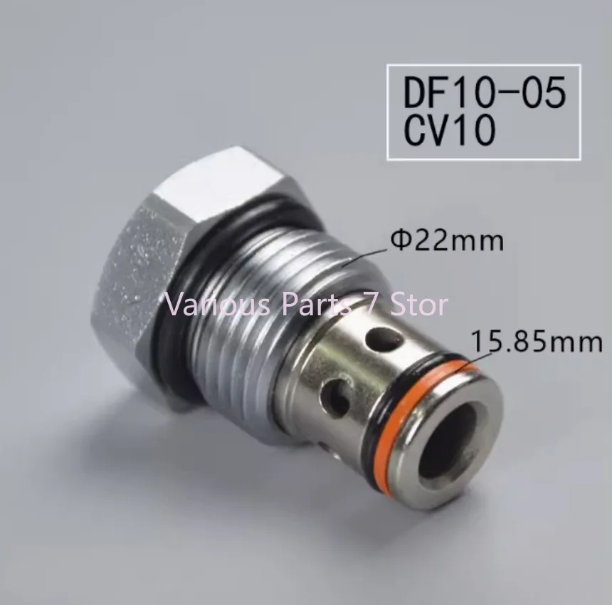 Hydraulic Threaded Cartridge Valve DF10-05  CV10 Pressure-retaining