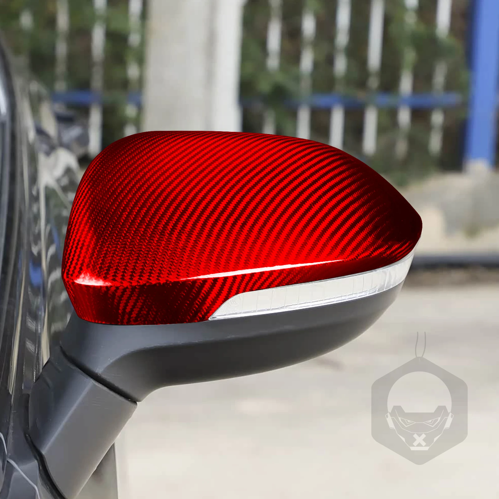 For Volkswagen Golf 8 Lamando ID3 2021–2025 Carbon Fiber Rearview Mirror Car Exterior Accessorie Modification Decoration Sticker view 4