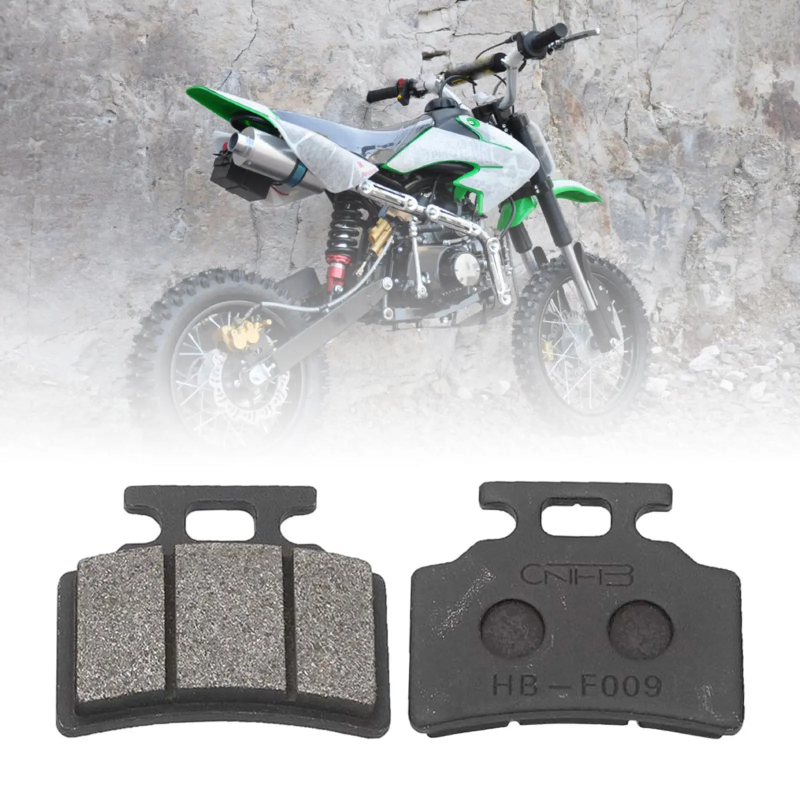 

2x аксессуары для колодок дискового тормоза для велосипеда 50cc 70cc 90cc 110cc 125cc