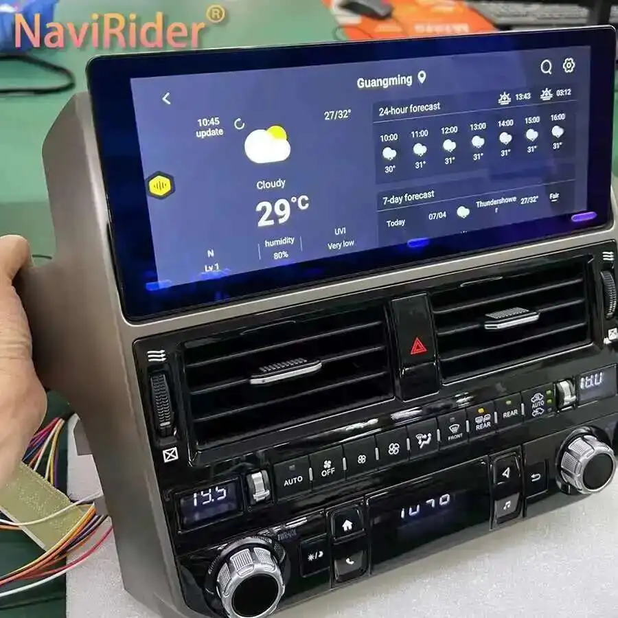 All In On DSP RDS Car Radio For Lexus GX400 GX460 2009 - 2022 CarPlay Video Player HU GPS WIFI 4G Stereo Tape Recorders 10.9inch