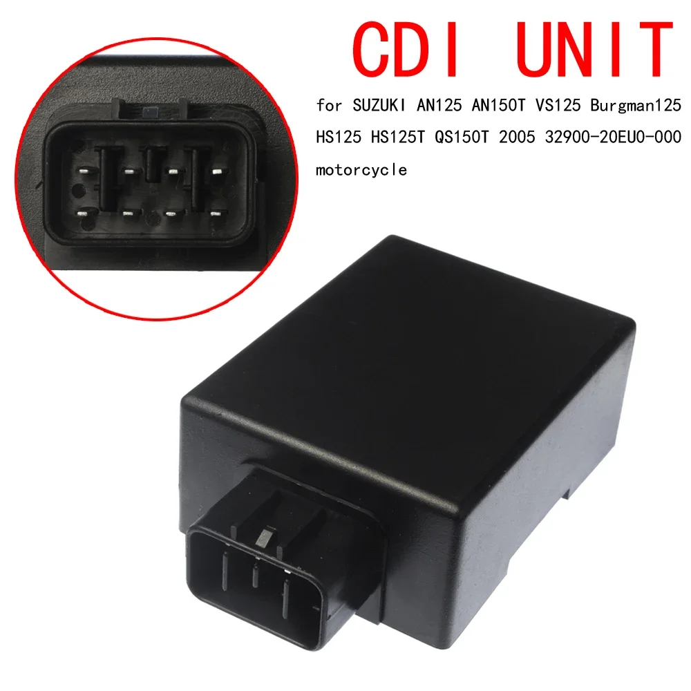 

cdi unit for SUZUKI AN125 AN150T VS125 Burgman125 HS125 HS125T QS150T 2005 32900-20EU0-000 / 32900-20EB0-000 motorcycle C.D.I.