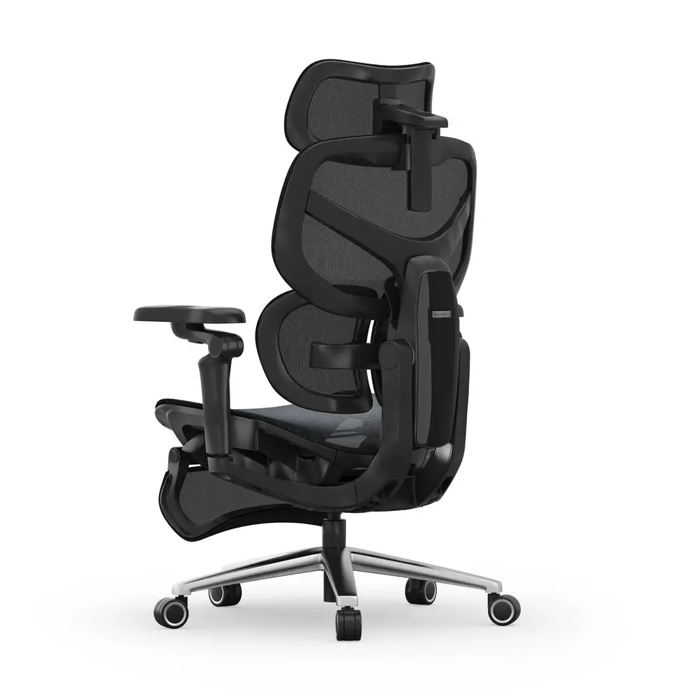 

SentinelPro Ergonomic Gaming Chair with 5Year Warranty DualWing Adaptive Lumbar 7D Armrests 145 4Position Recline HeightAdjusta