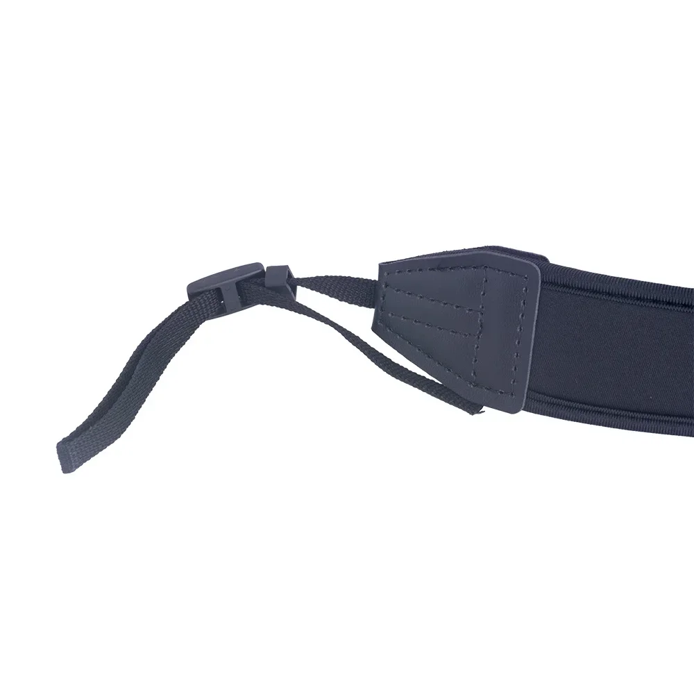Camllite Antiderrapante Elastic Preto Ombro Pescoço Alça Da Câmera Para Nikon D90 D3200 D3000 D7000 D7500 D7200 D7100 D5300 D610 D500
