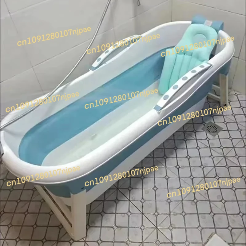 

Modern Portable Bathtubs Home Ice Bath Swimming Pool Indoor Hot Tub Large Plastic Full Body Bathtub Nordic Adult Folding Bathtub