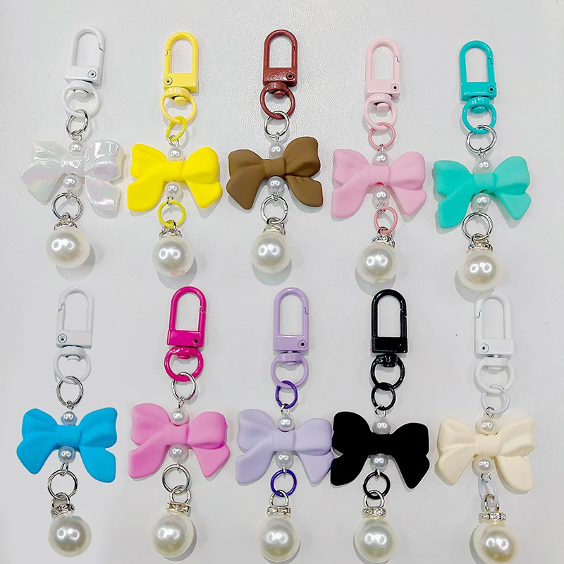 Fashionable New Bow Pendant Mobile Phone Accessories Hanging Accessories Luggage