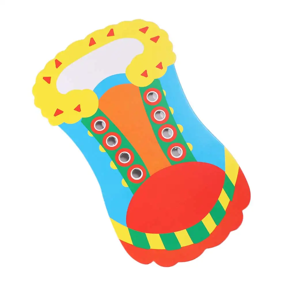 Early Educational Shoelace Teaching Hands-On Ability Lightweight Shoe Lace Educational Puzzle Practice Tying Tie Shoelaces