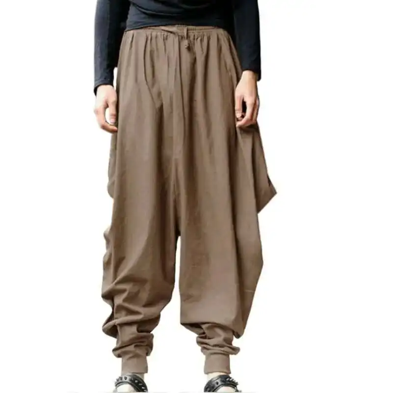 New Men's Pants Men's Design, Cool Foreign Retro Casual Original Trade And Dazzg Harun Pants, Popular Loose Fitting Pants Design