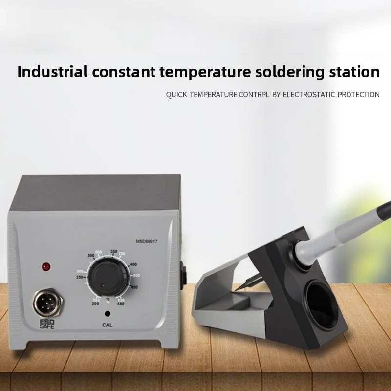 

65W adjustable temperature welding station constant temperature soldering iron kit 200-480 ° C repair welding tool