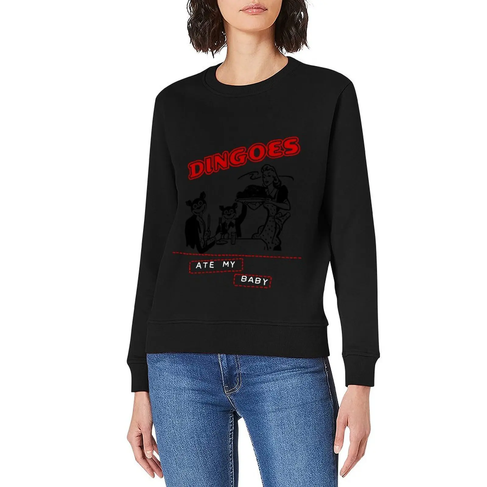 Dingoes Ate My Baby بلوفر رجالي طقم قميص رياضي ملابس كورية ملابس أنيمي ملابس رجالي سويت شيرت