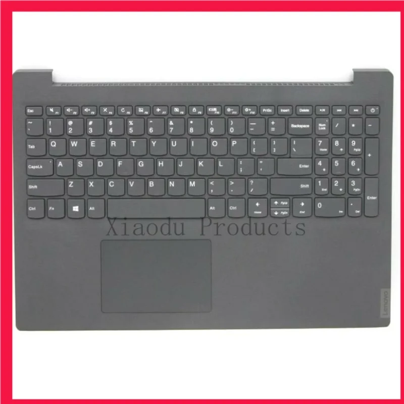 Imagem -01 - Teclado Palm Eua para Lenovo V15-ada Notebook 5cb1d01938 5cb0y99430 82c7 Novo teclado palm eua para lenovo v15 ada notebook 5cb1d01938 5cb0y99430 82c7 novo 01