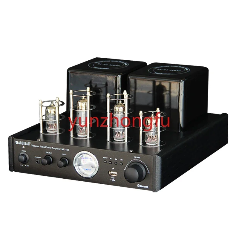 220V 40w*2 Fever HIFI Tube Amplifier Blue-teeth 4.0 NE10S Headphone  USB Lossless  Pre 1PCS