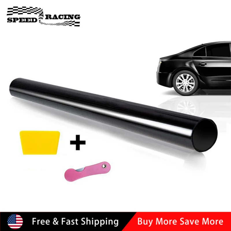 

High Quality 300*50cm Uncut PET Roll Window Tint Film 35% VLT 20" x 10ft Feet Car Home Office Glass