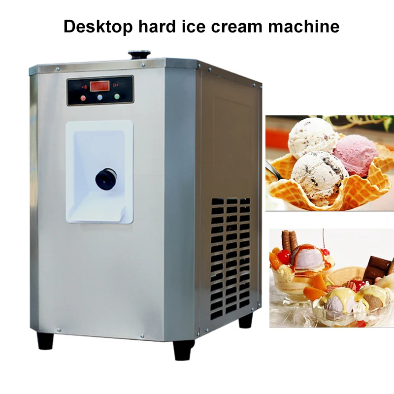 

Commercial Desktop Hard Ice Cream Ball Maker Automatic Batch Freezer Stainless Steel Ice Cream Machine