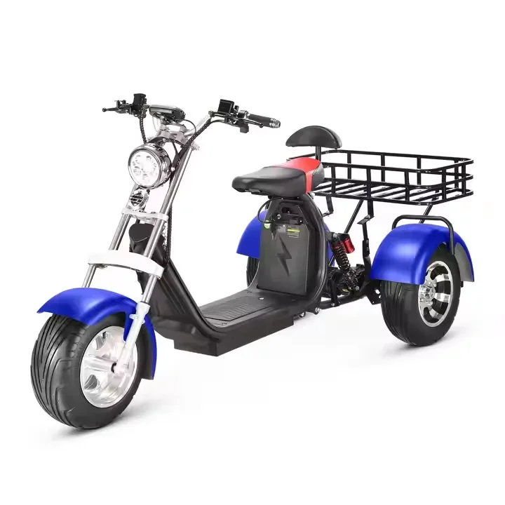 New 3 Wheels Citycoco 2000W With EEC/COC Approved 3 Wheels City Coco Electric Tricycles