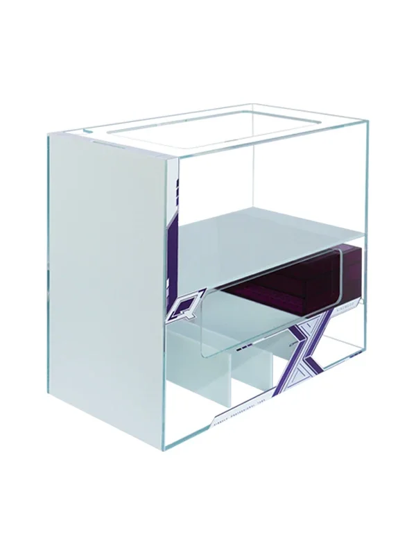 fish tank Firefly 80Q new desktop integrated native bottom filter tank Internet celebrity fish tank extremely narrow