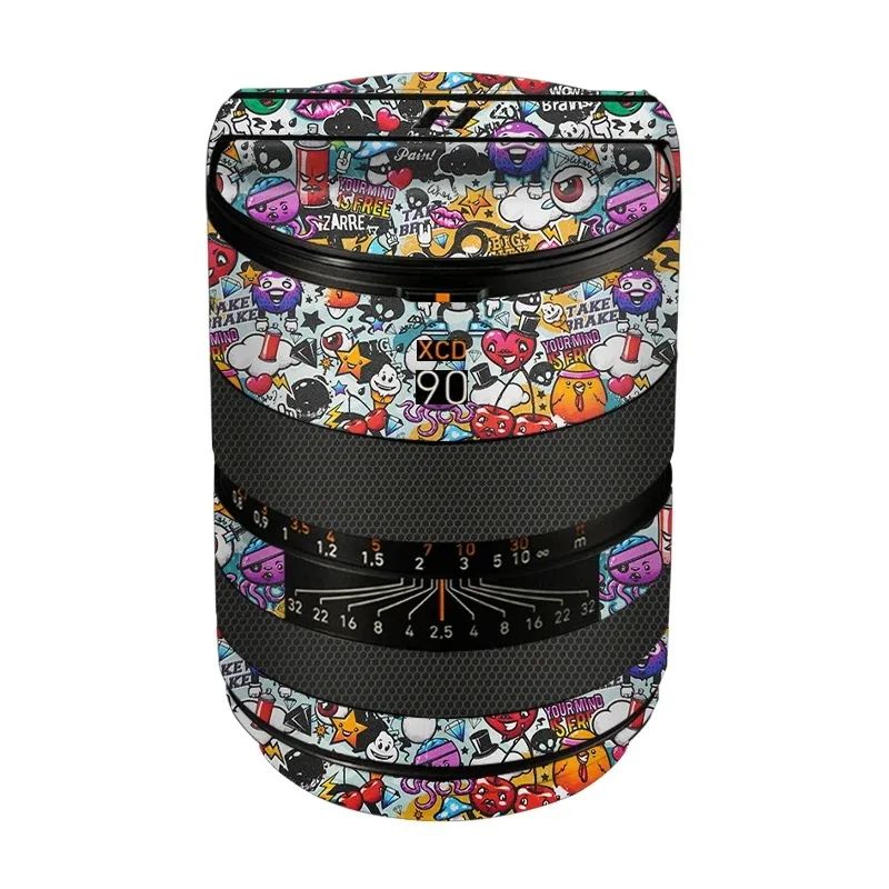 ملصق مخصص ل Hasselblad XCD 90 مللي متر F2.5 عدسة الكاميرا ملصق مائي الجلد الفينيل التفاف طبقة رقيقة واقية معطف XCD90 90 2.5 F/2.5