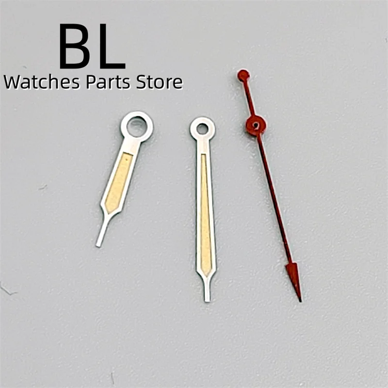 BLIGER NH35 Watch Hands Black White Silver White Silver Yellow Watch Needles Super C3 Green Luminous Pointer Fits Pilot Watch