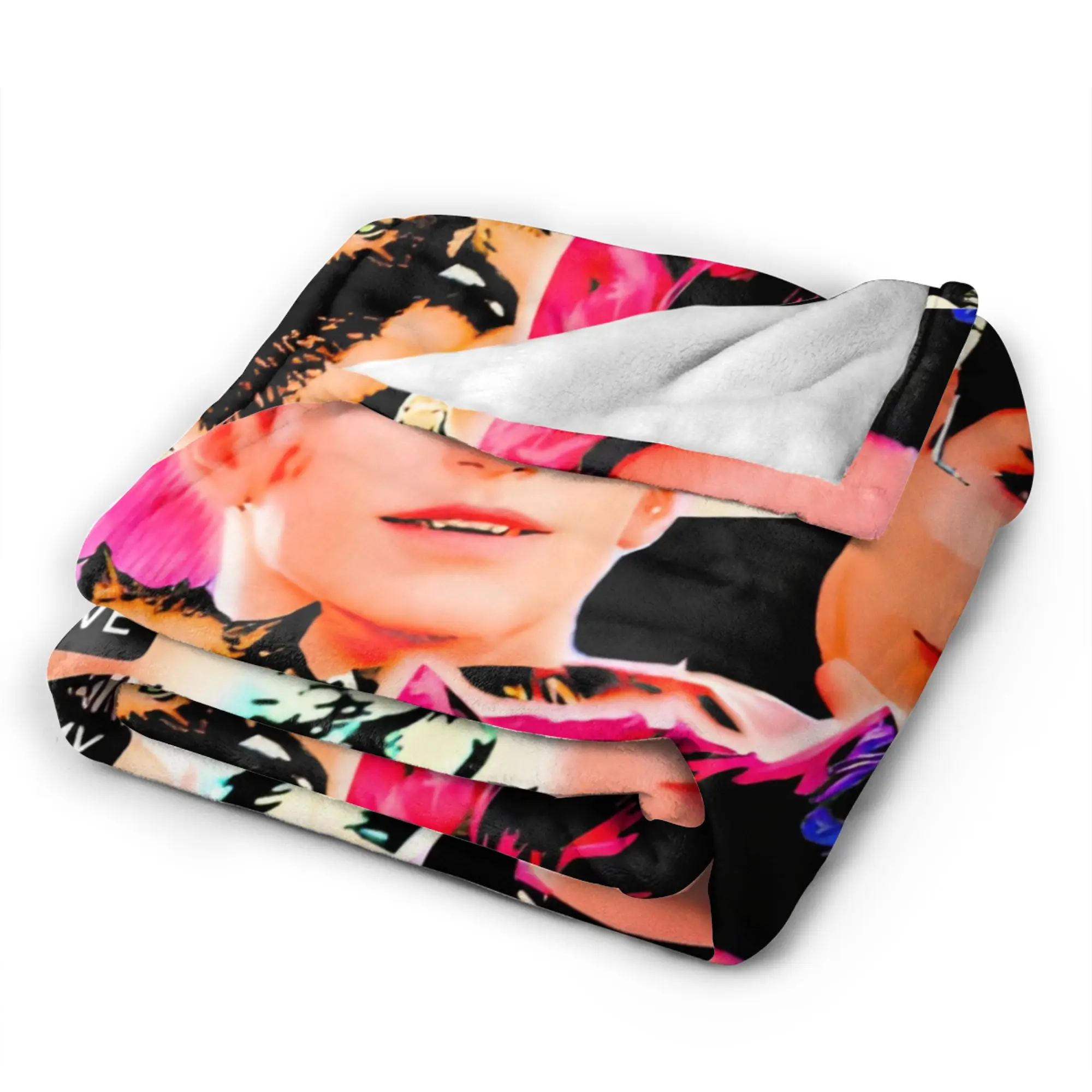 Game V-Valko L-Love and Deepspace Blankets Warm Comfy  Throw Blanket Winter Adults Girls Living Room Travel Car Bedspread