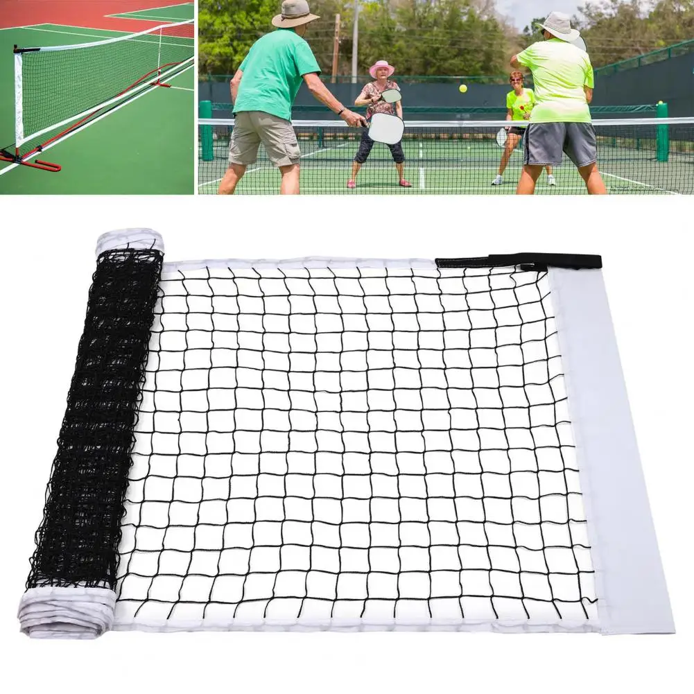 

Outdoor Sports Net Durable Regulation Size Pickleball Net with Easy Installation for Indoor/outdoor Use Portable Replacement