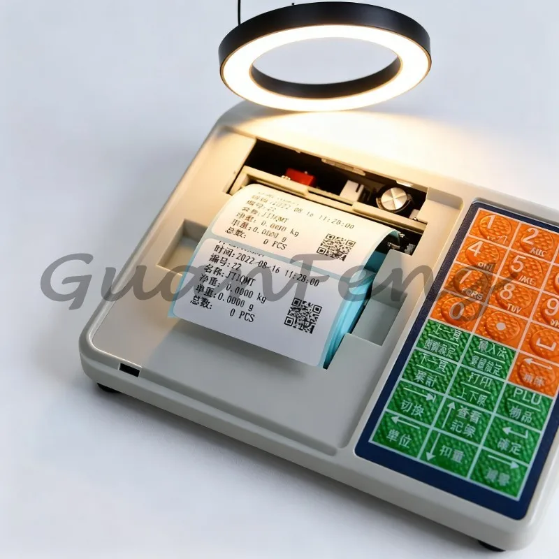 High-precision Industrial Weighing Electronic Scales, Multi-functional  Units with Barcode Generators and Self-adhesive