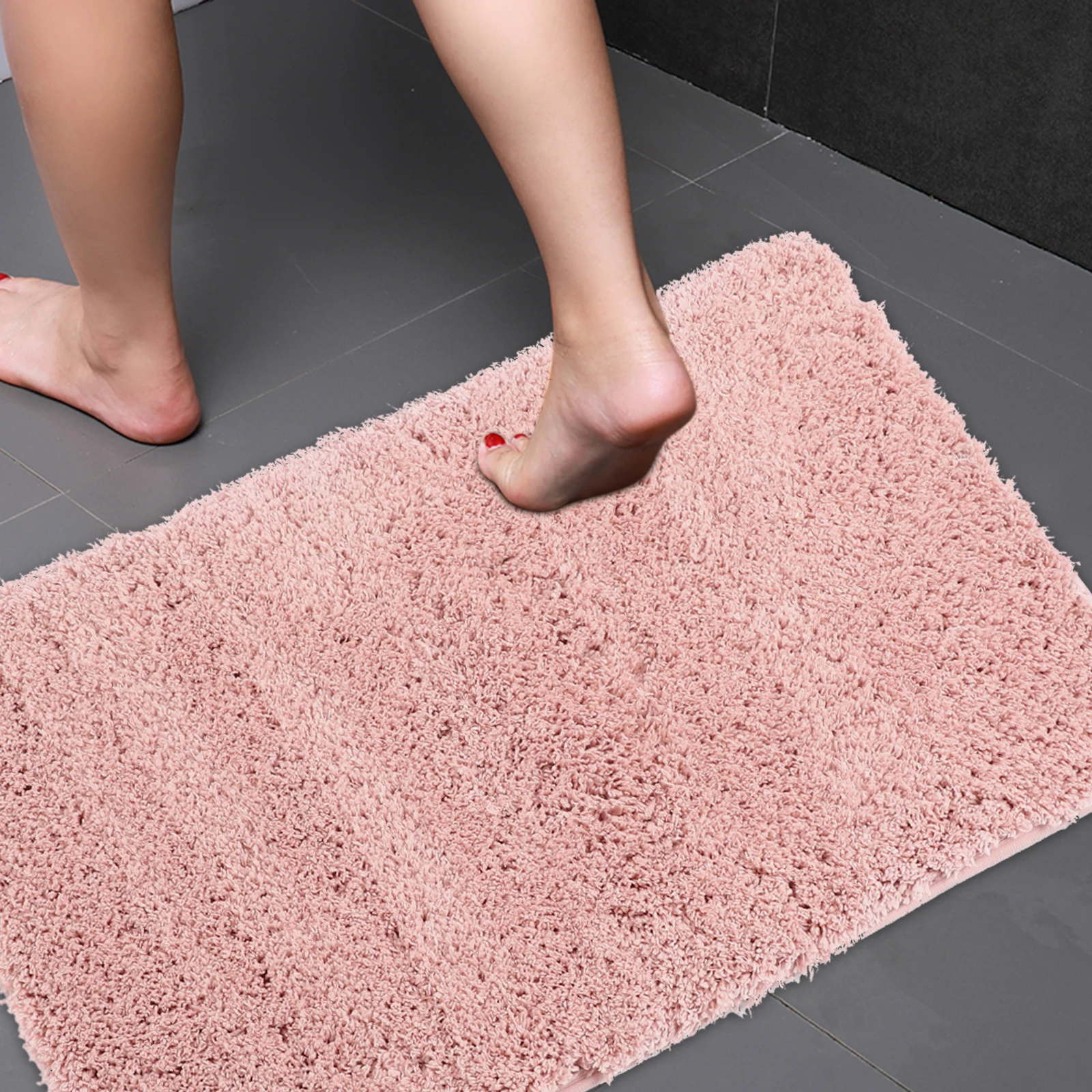 

Non-slip Floor Mat Rug Bath Room Rugs Carpet/Mat Washable Shower Mats Polyester (Polyester) Home Pad