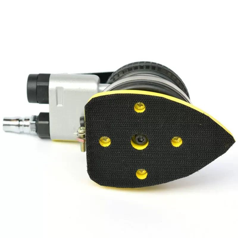 Wave Shield Small Triangular Pneumatic Sandpaper Machine Peach-Shaped Brushed Polishing Sander Grinding Machine Bd-0136