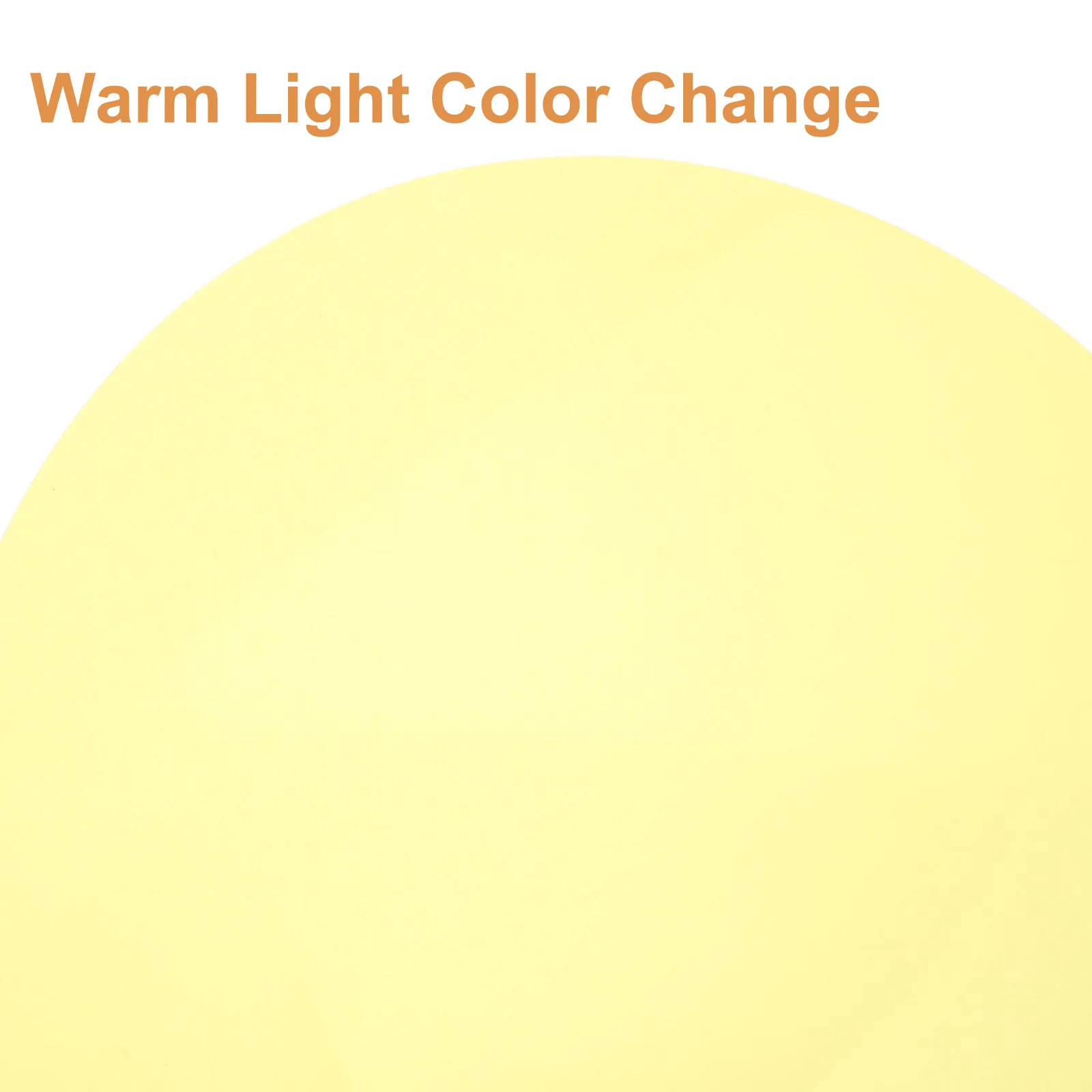 5Pcs Warm Light Film Sticker 15Cm Round Adhesive Light Color Filter Sheets for DIY Home Decor Festival Party Lighting Overlays