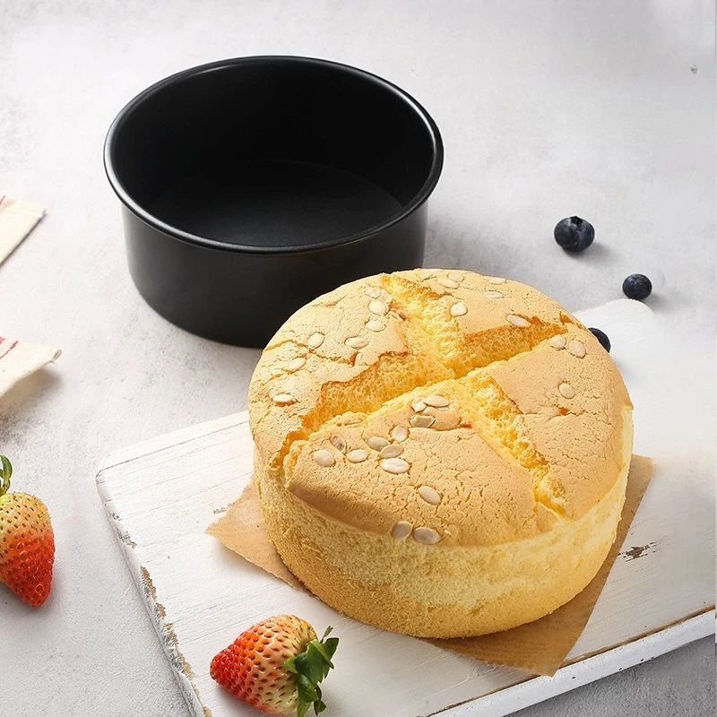 Live Bottom Cake Mold Cheese Chiffon Cake Round Non Stick Tool Baking Mold Baking Plate Kitchen Tools