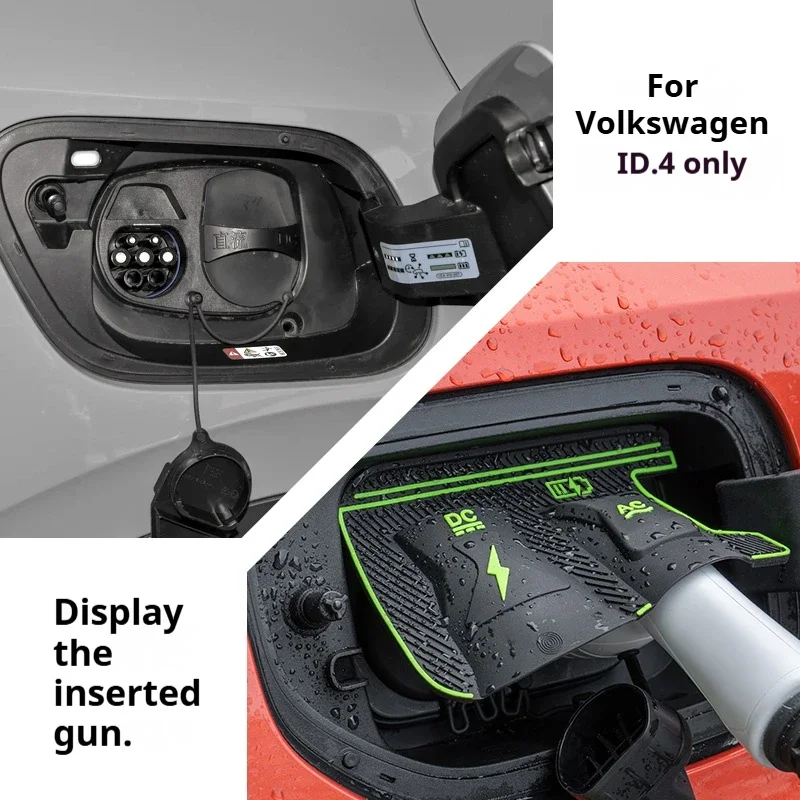 

For Volkswagen ID3 ID4 ID6 Dedicated New Energy Car Charging Port Waterproof Protector Cover Gun Rain Cover Charger Port Cover