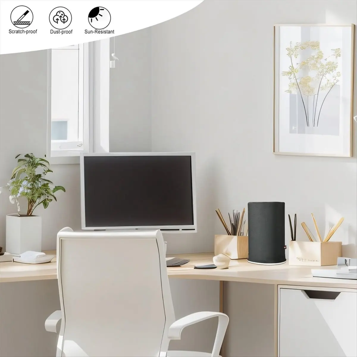 Lovely！  Elastic Dust Cover for Move & Move 2 Speaker, Protective Dust Case Speaker Cover Stretchable Speaker Case