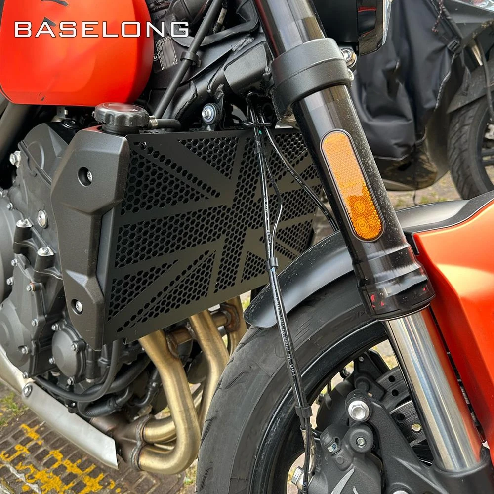 Motorrad Für Trident 660 2021-2022-2023 2024 2025 2026 Kühlergrill Schutz Grille Schutz Abdeckung Trident 660 kühler Schutz