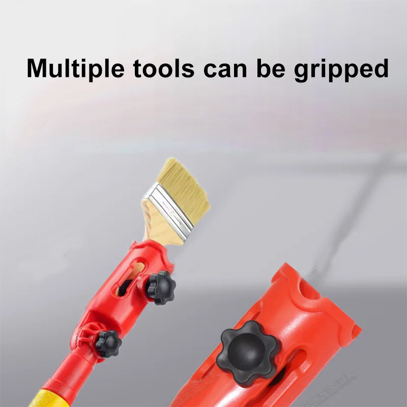 

Multi-Functional Painting Tool for Universal Clamp Roller Brush Scraper Adapter Connector for Home Professional Use