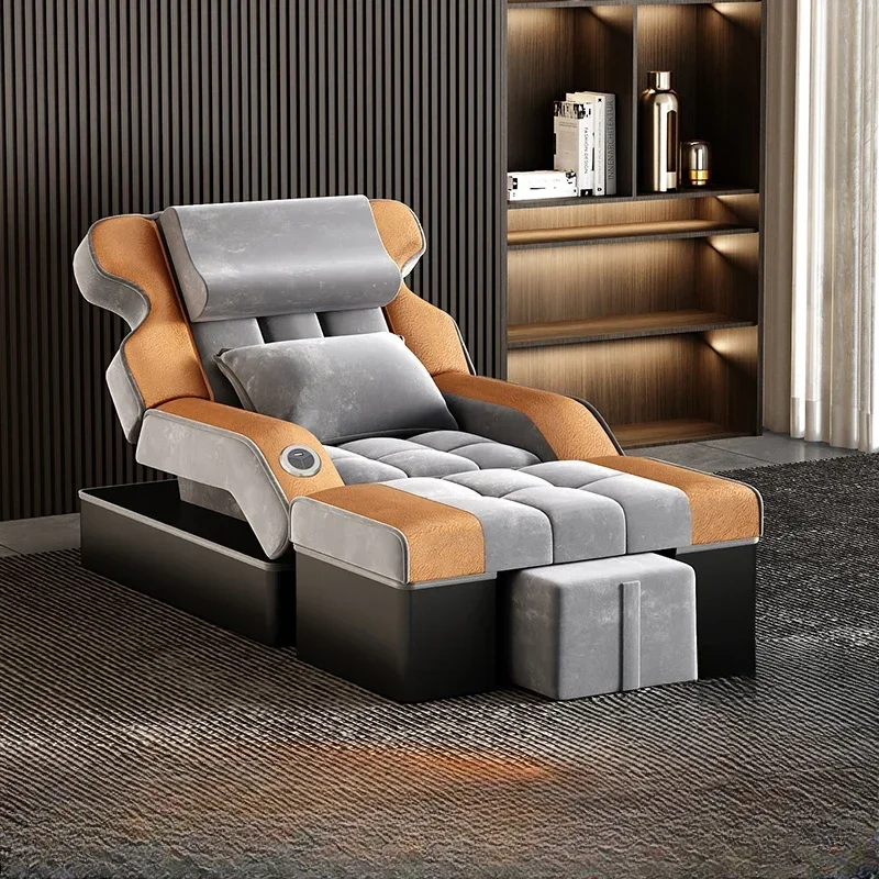 

Pedicure Chairs Adjustable Nail Salon Manicure Ergonomic Luxury Professional Spa Pedicure Chairs Velvet Cama Sedie Furniture