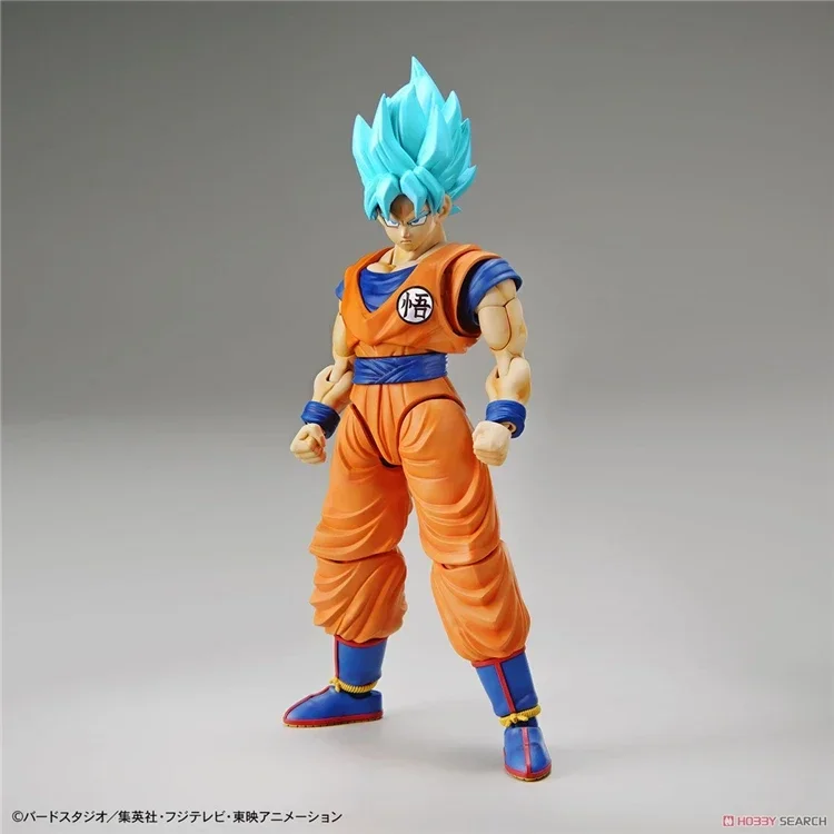 DRAGON BALL Bandai FRS Super Saiyan Dios hijo GOKU montaje modelo Anime figura juguete para regalo producto Original
