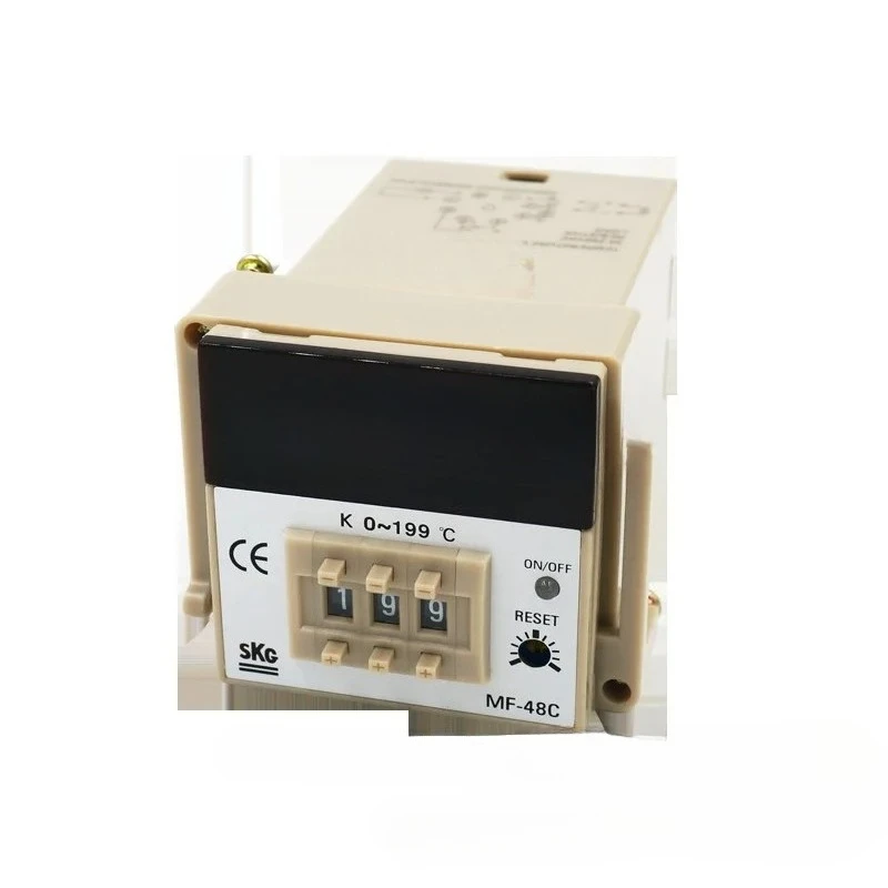 HomeVibe Living MF-48C Digital Temperature Controller Support 200℃ 400℃ Temperature Range