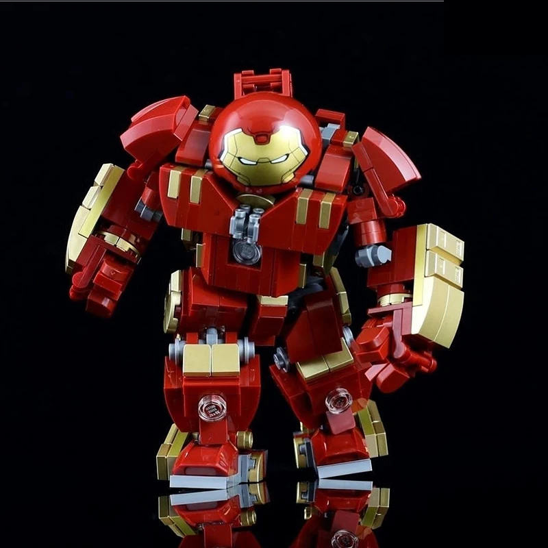 Anti-Hulk Mecha Model MOC Bouwstenen Superheld Film Randapparatuur Robot Kinderen Educatief Assemblage Speelgoed Cadeau & Decoratie