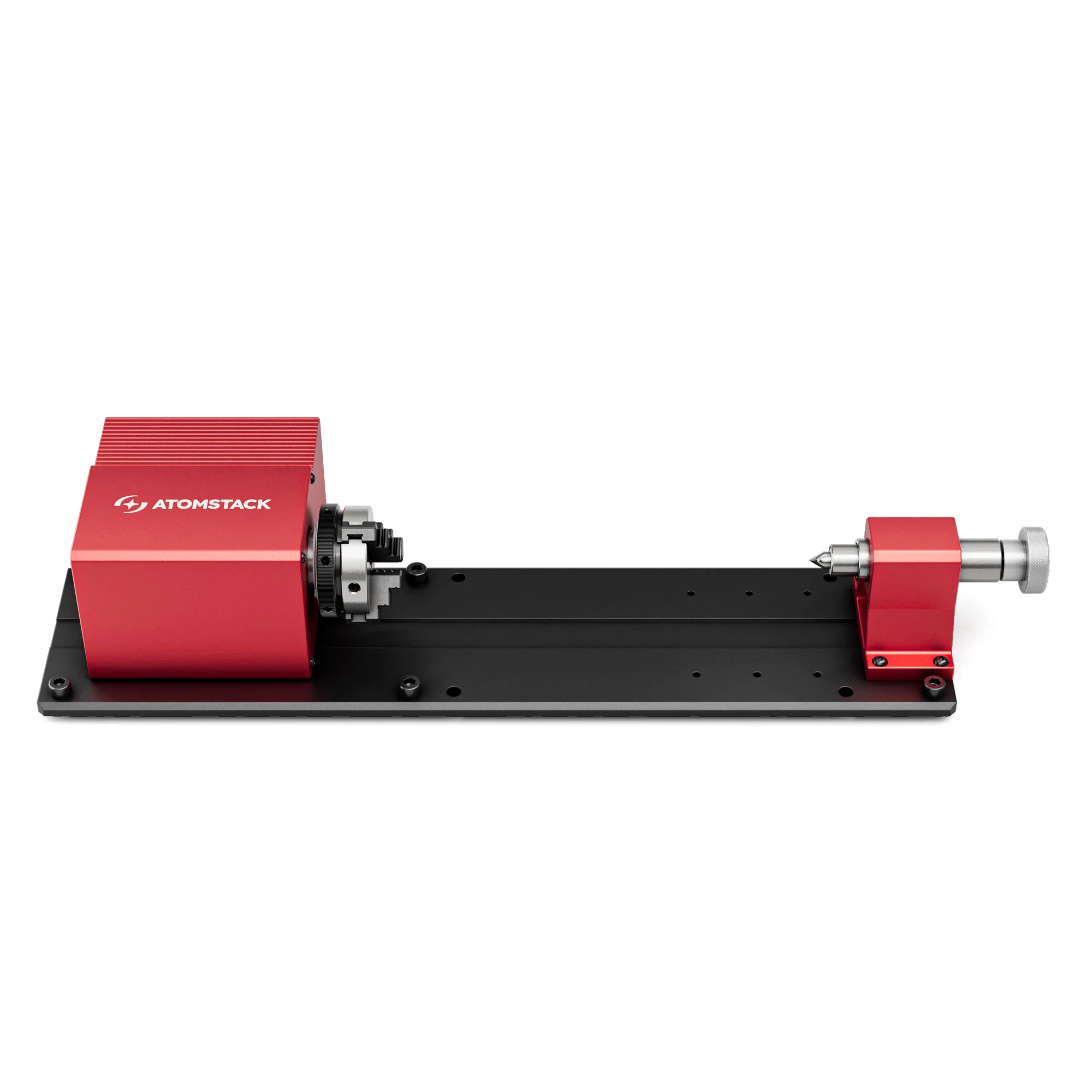 XY Axis Rotary Chunk Roller CNC C4 Pro Wood Router Engraving Machine Accessory 3D Cylinder Bottle Character New Metal+Aluminum