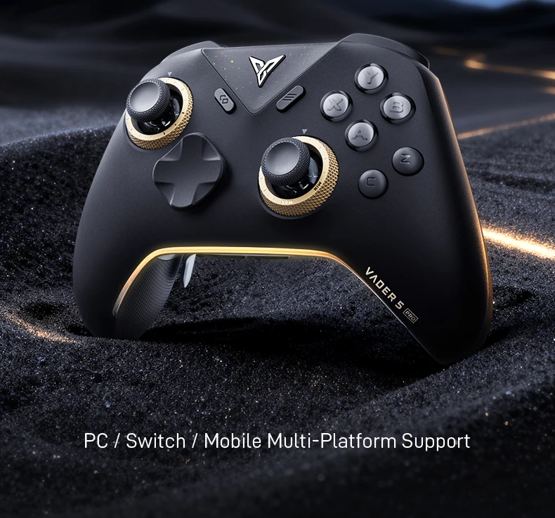 Flydigi Vader 5 Pro V2 Kabelloser Controller 4ms Niedrige Latenz FORCEFLEX Joystick 8 Programmierbare Tasten für NS Mobile TV PC – Detail 2