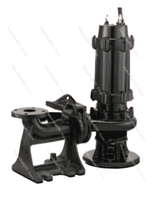 Submersible sewage pump, non-clogging submersible sewage pump 50WQ15- 15-1.5 sewage pump, lift pump WQ submersible pump