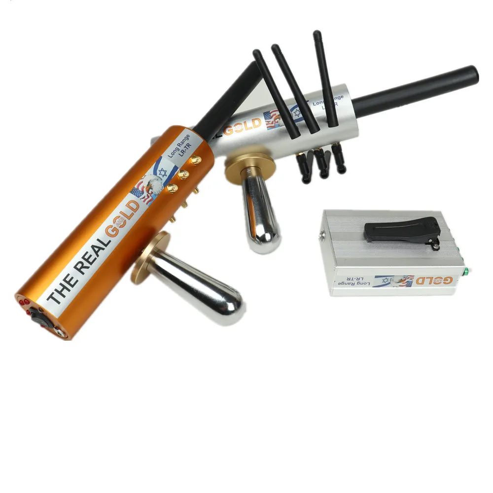 Real Gold AKS Metal Detector with Filter and Original Case for Silver Gem Diamond Underground Long Range Detect