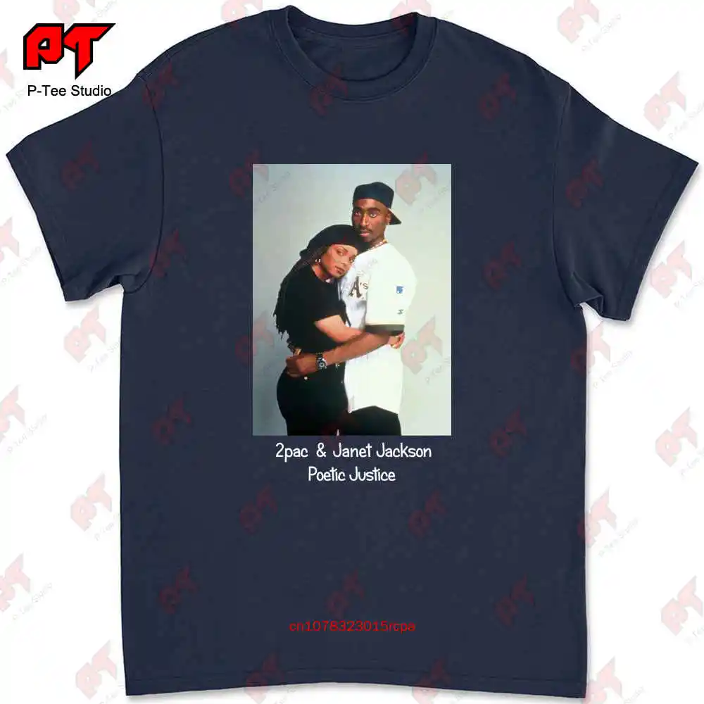 2Pac 2Pac And Janet Jackson Poetic Justice T-shirt HQDQ