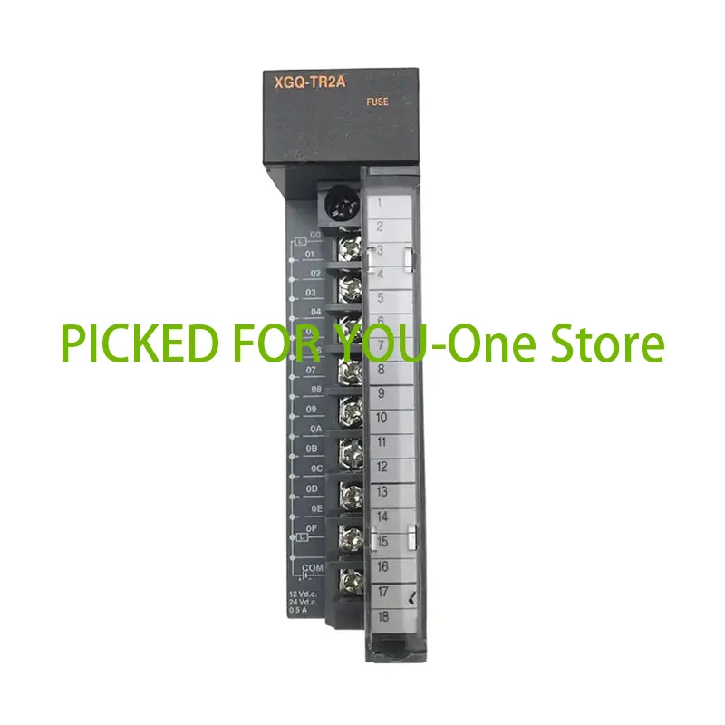 New Original XGQ-TR2A Plc Output Unit, Tr.(NPN Type) Output 16 Points(DC12/24V 0.5A)