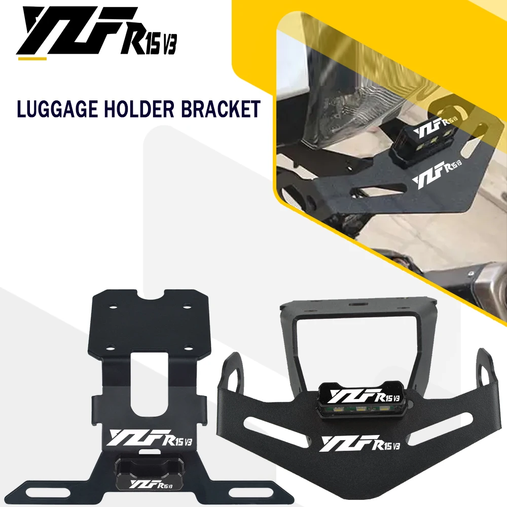 

Motorcycle Accessories License Number Plate Holder Frame Bracket For YAMAHA YZF R15 V3 YZFR15V3 YZFR15 V3 2017 2018 2019 2020