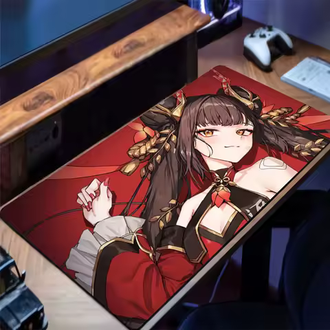 Gaming Mouse Pad Black Survival Eternal Return Office Carpet Mouse Mats Gamer Desk Accessories Computer Pads PC Anime Mousepad
