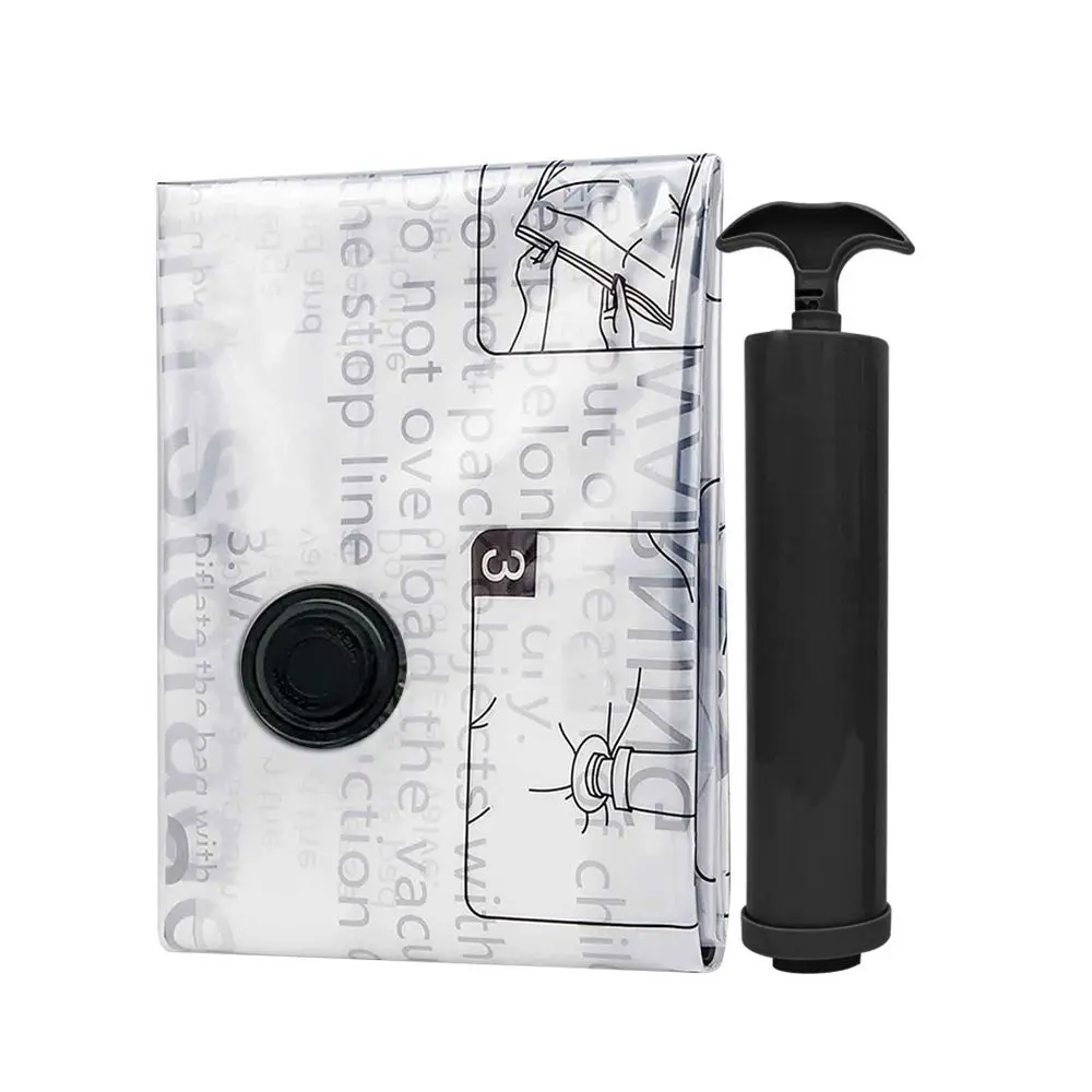 Thickened Vacuum Storage Bags Space Saving Heavy Duty Cube Compression Bags Reusable Winter Quilt Storage Bag Seasonal Storage