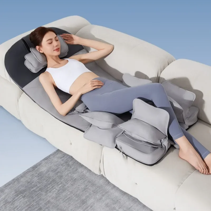 

Airbag Massage Mattress, Full-Body Automatic Cushion, Heated Lumbar Support, Soft Skin-Friendly Material for Relaxation