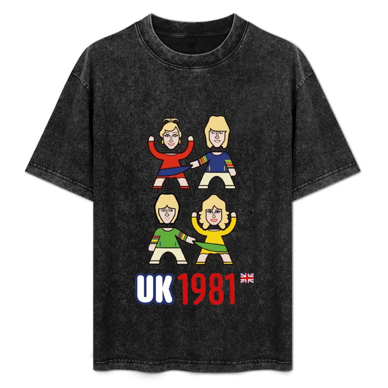 

UK 1981 T-Shirt man t shirts cotton t shirt for 100 percent cotton shirts for graphic tees graphic shirt T-Shirt
