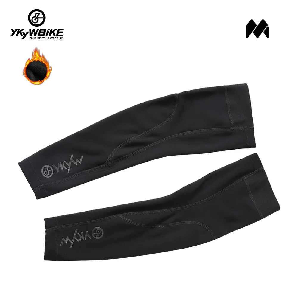 YKYW 10℃ 20℃ Men Women Pro Thermal Cycling Sleeve Bike Sun Protection Arm Warmers Bicycle Sports Protect Cover Miti Breathable