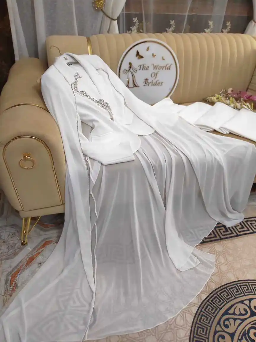 リアルピクチャー ワンボタン レディーススーツ 上下2点セット 高級クリスタルジャケット カスタムメイド パーティー フォーマルドレス